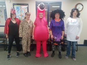 Staff on Dress Up Day