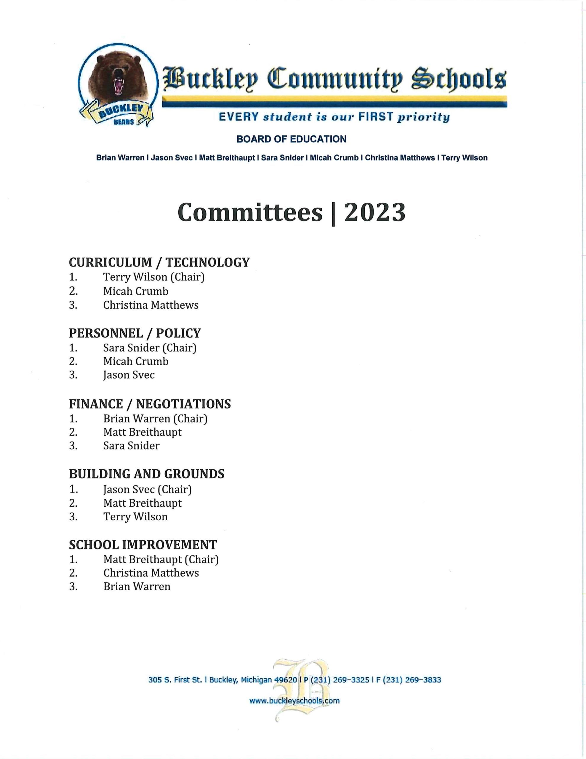 2023 Board Schedule_Page_1 2023 Board Schedule_Page_1