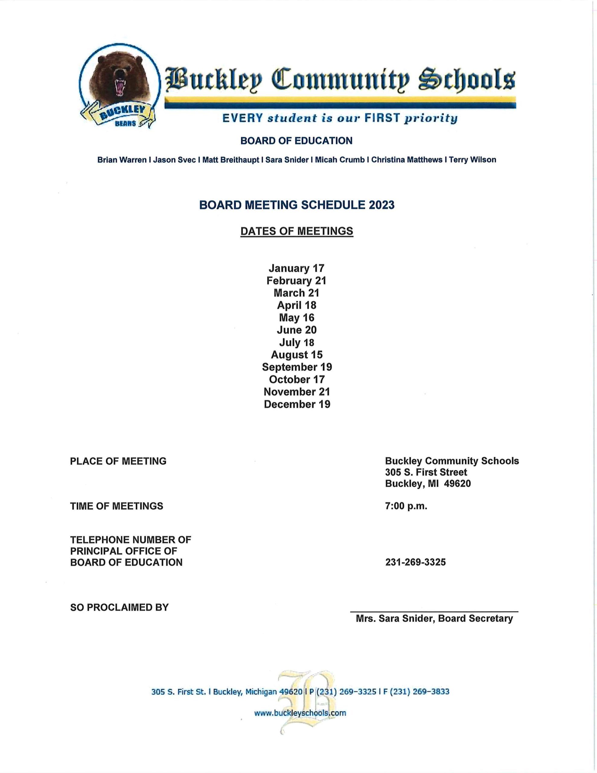 2023 Board Schedule_Page_2 2023 Board Schedule_Page_2